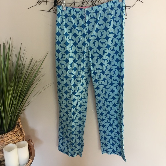 PINK Victoria's Secret Other - Victoria’s Secret PINK blue dog pajama pants small